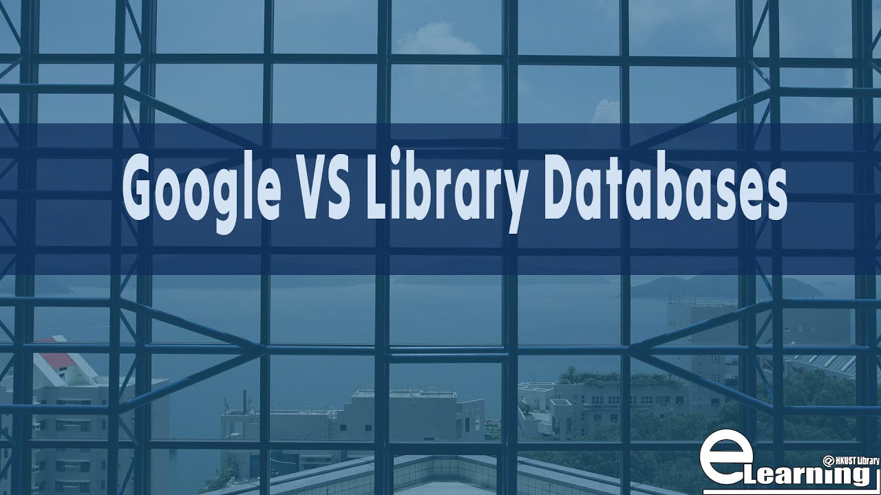 Google VS Library Databases(00:00:51)